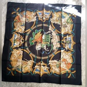 Hermes cavalier womens Des nuages scarf